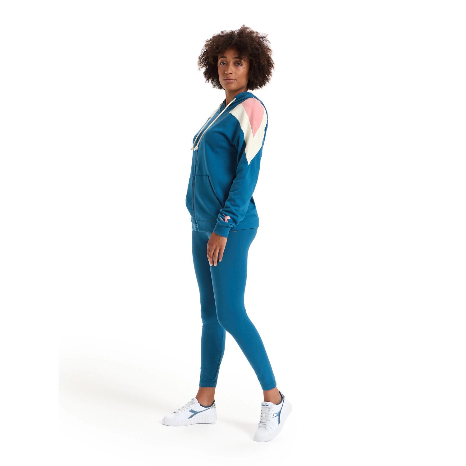 Zestaw dresowy damski DIADORA L.TRACKSUIT HD FZ CORE 3/6