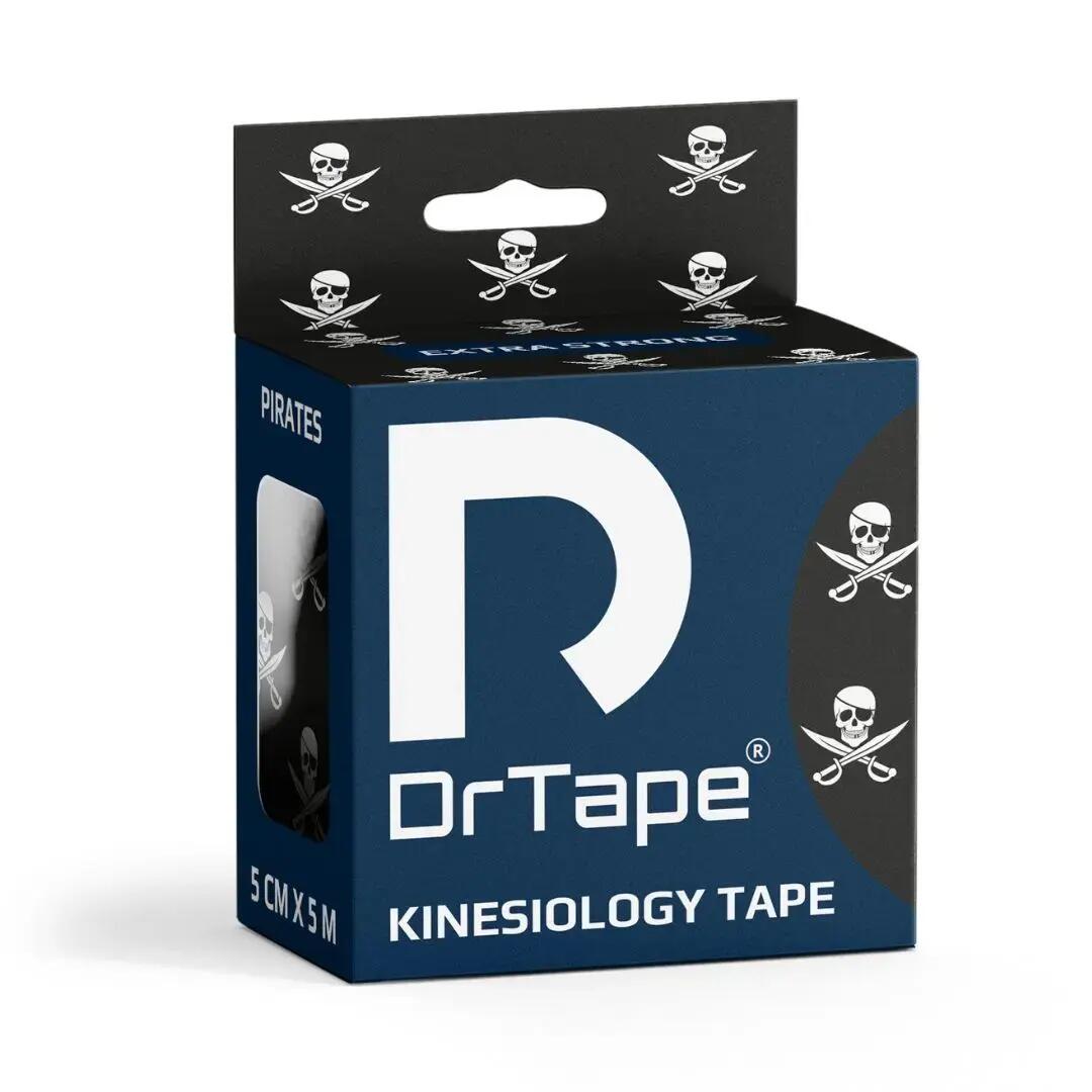 Taśma kinezjologiczna do tejpingu wodoodporna mocna 5 cm x 5 m DrTape 3/6