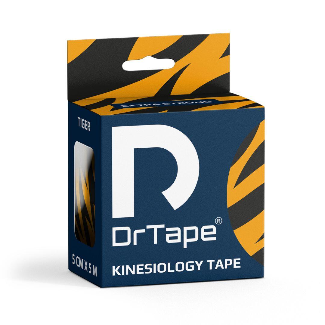Taśma kinezjologiczna do tejpingu wodoodporna mocna 5 cm x 5 m DrTape 4/6