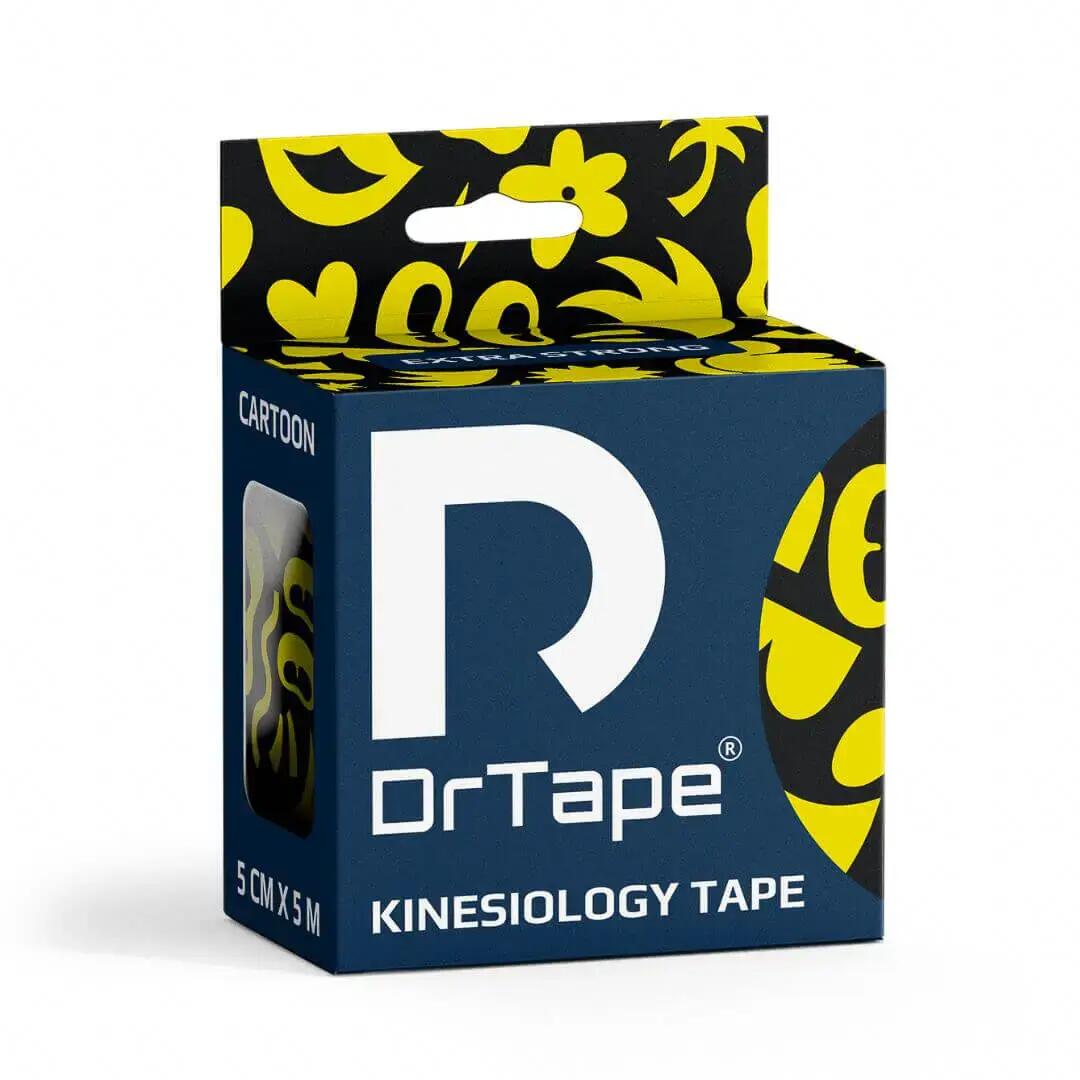 Taśma kinezjologiczna do tejpingu wodoodporna mocna 5 cm x 5 m DrTape 4/6