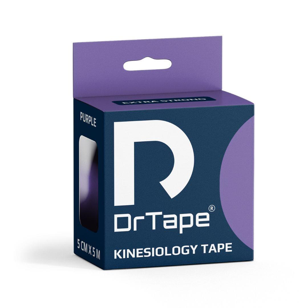 Taśma kinezjologiczna do tejpingu wodoodporna mocna 5 cm x 5 m DrTape 4/6