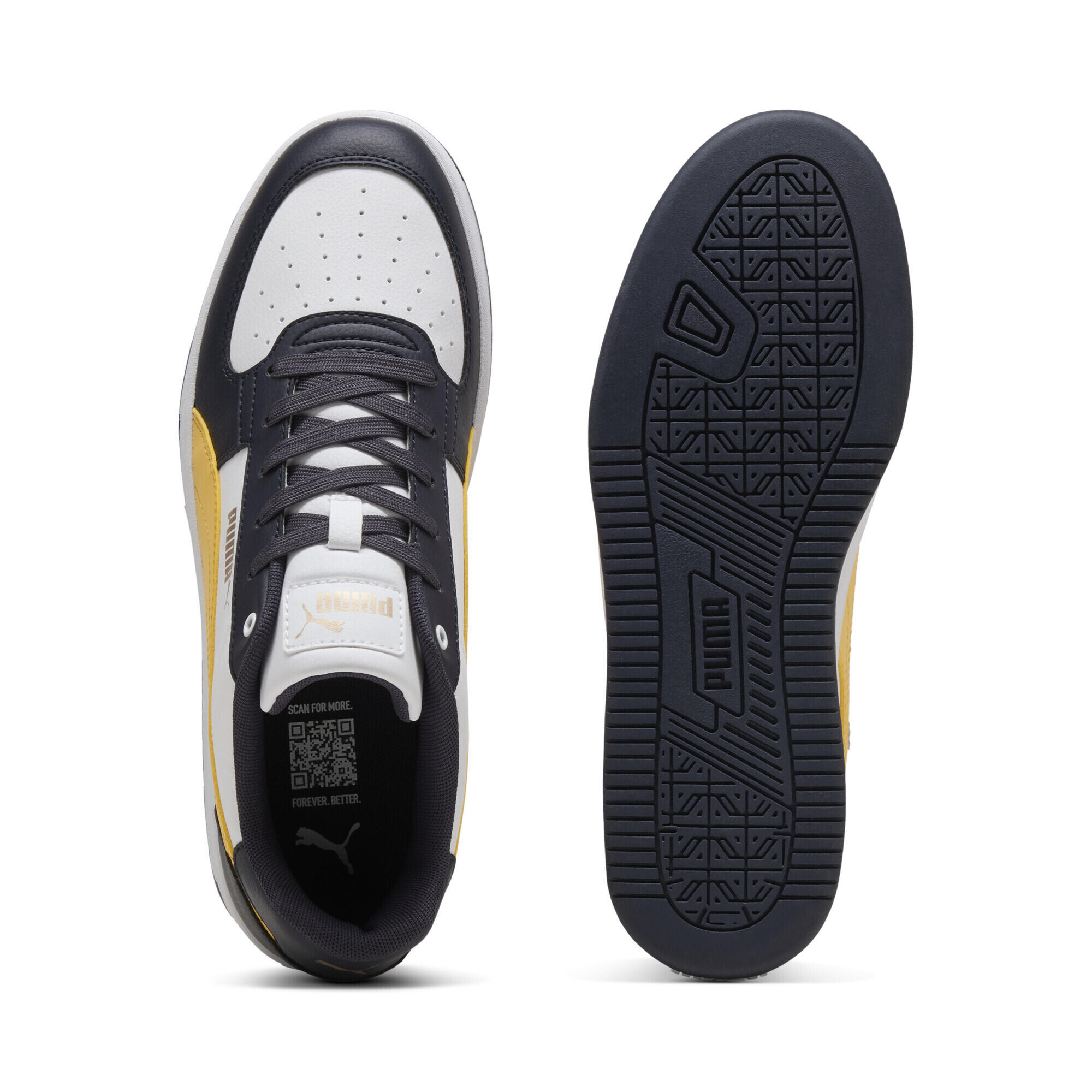 Caven 2.0 Sneakers Erwachsene PUMA New Navy Sunny Yellow White Blue 4/7
