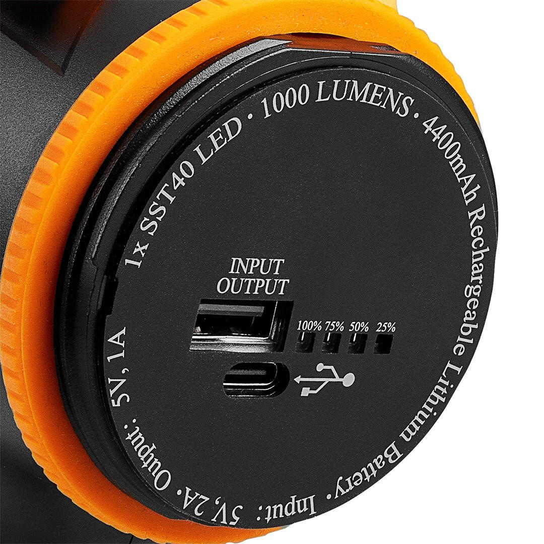 Lampa latarka szperacz 1000 lm 7/7