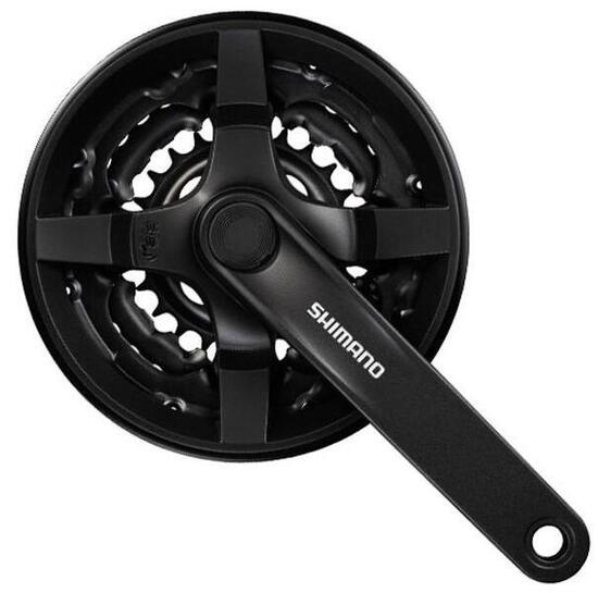 Mechanizm korbowy SHIMANO Tourney FC-TY301 6/7/8rz czarny 170mm 48/38/28T