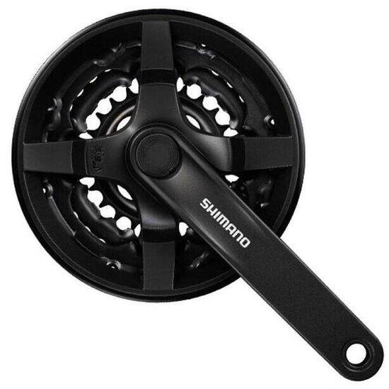 Mechanizm korbowy SHIMANO Tourney FC-TY301 6/7/8rz czarny 170mm 48/38/28T