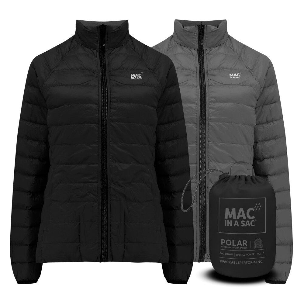 MAC IN A SAC Polar Womens Packable Reversible Down Jacket