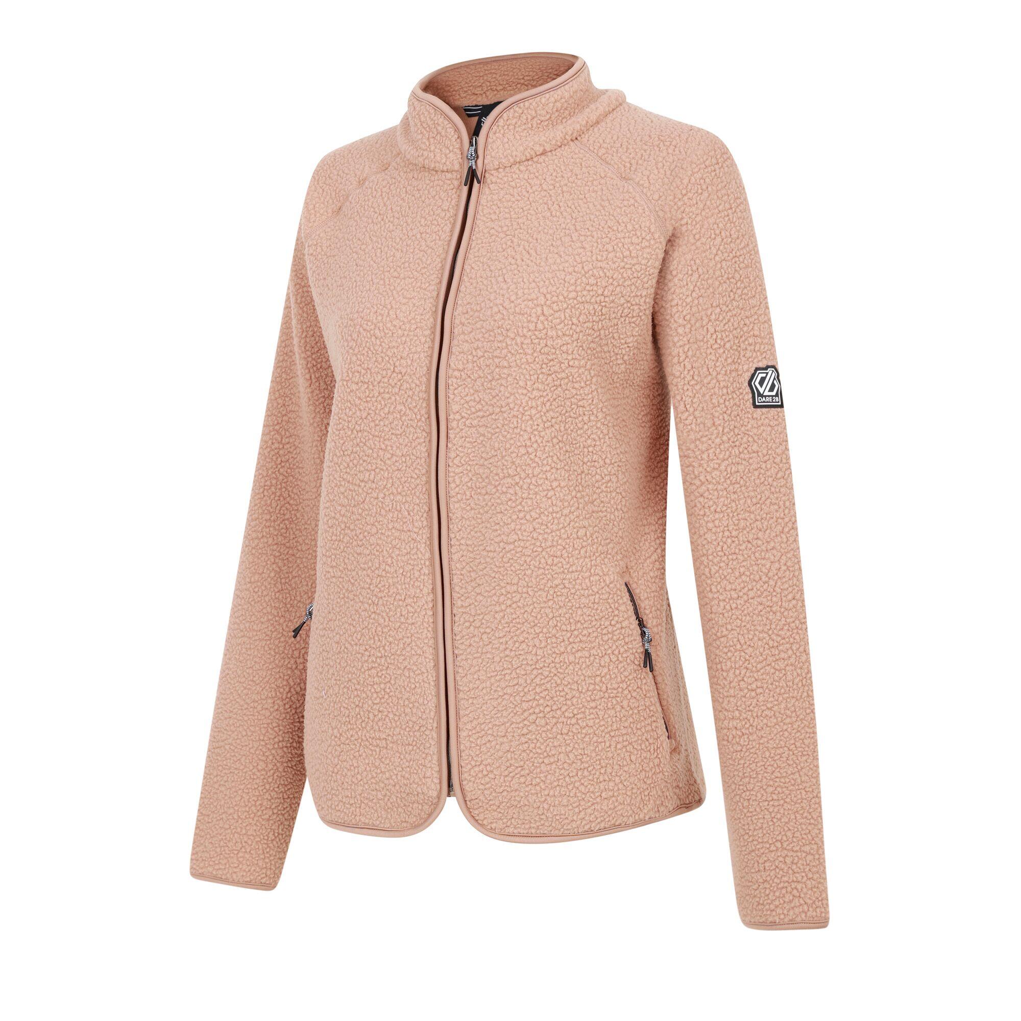 Womens/Ladies Excursion Fleece Jacket (Cashmere) 3/5