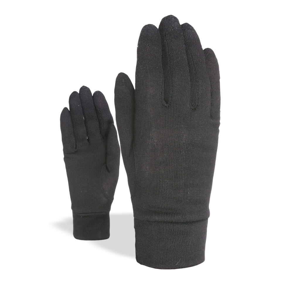 Guantes de esquí Merino Adulto Negro 1/1