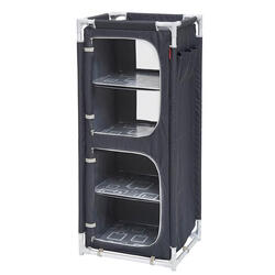 Meuble rangement gris/noir