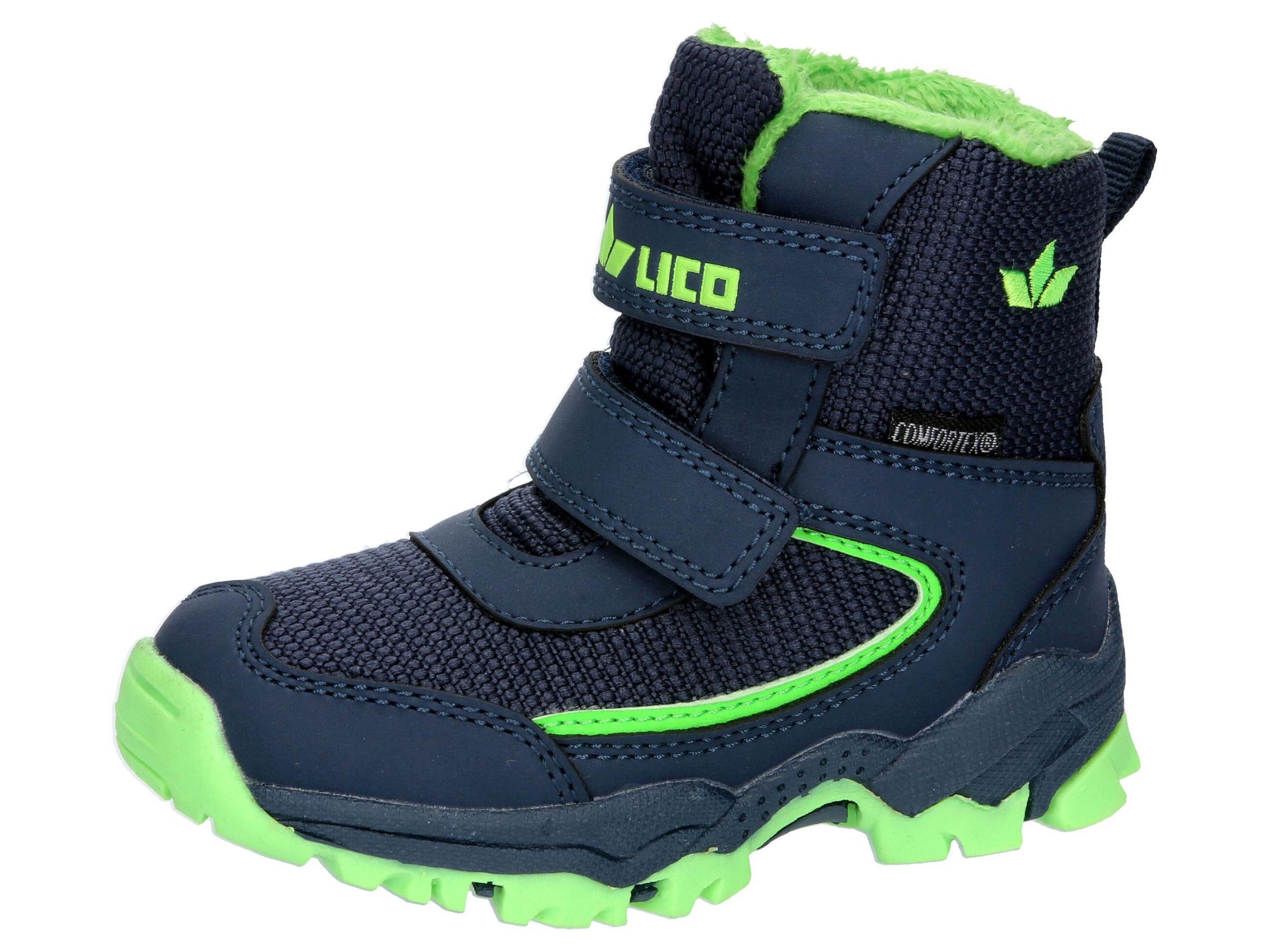 LICO Winterlaarzen Jongens waterdicht en ademend Klittenband LICO Pauli V
