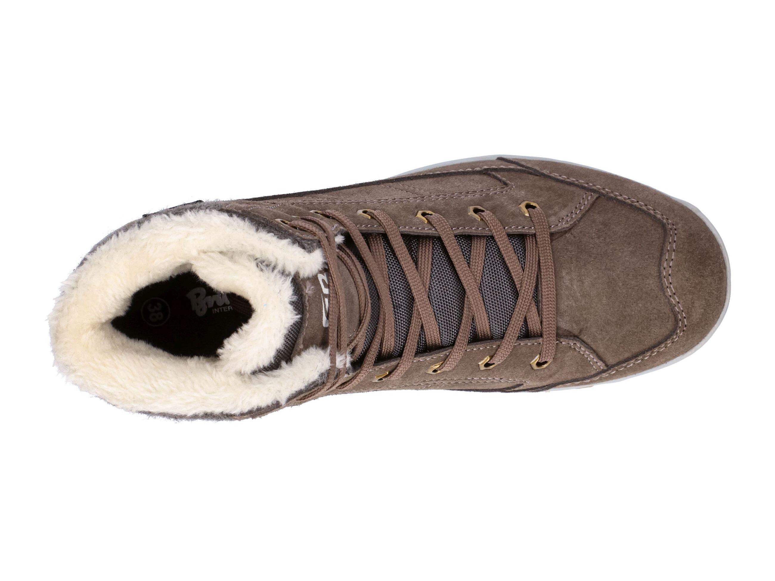 Bateaux d’hiver imperméable et respirant Laçage Hommes Brütting Frost 5/5
