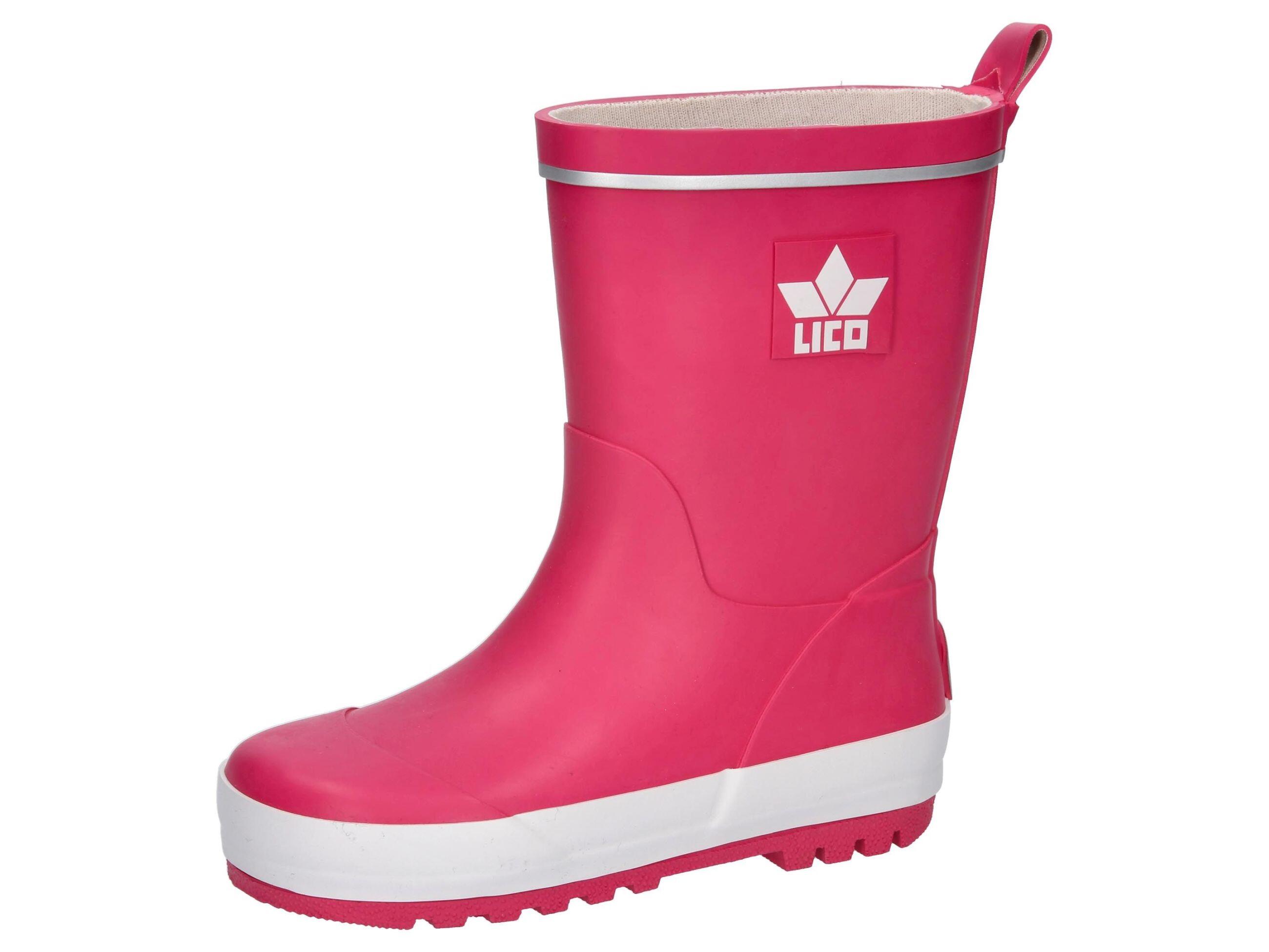 LICO LICO Samira Rubber Boots Girls - Pink Non-Slip