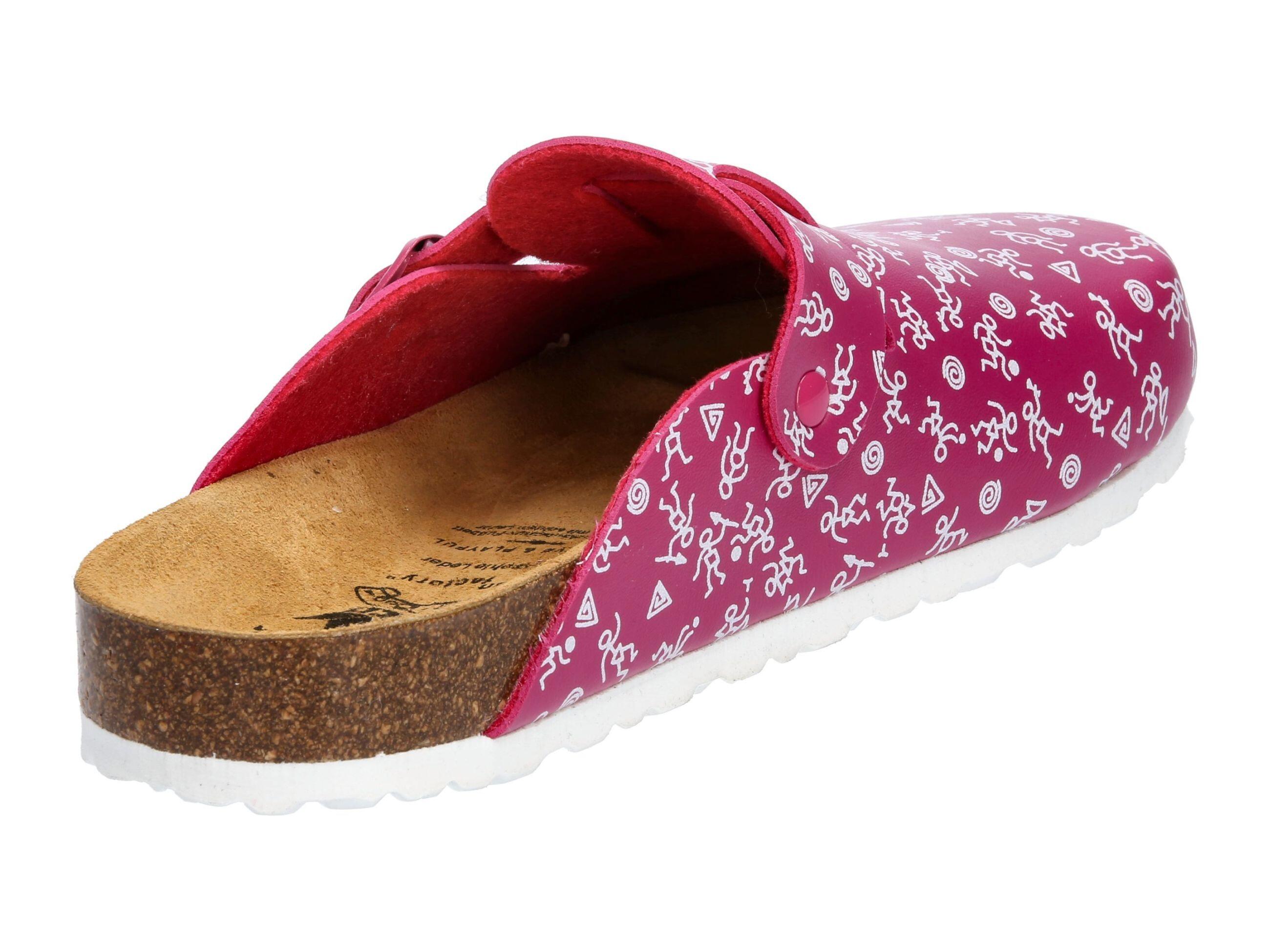 Pantolette Damen ohne LICO Bioline Clog Print 4/6