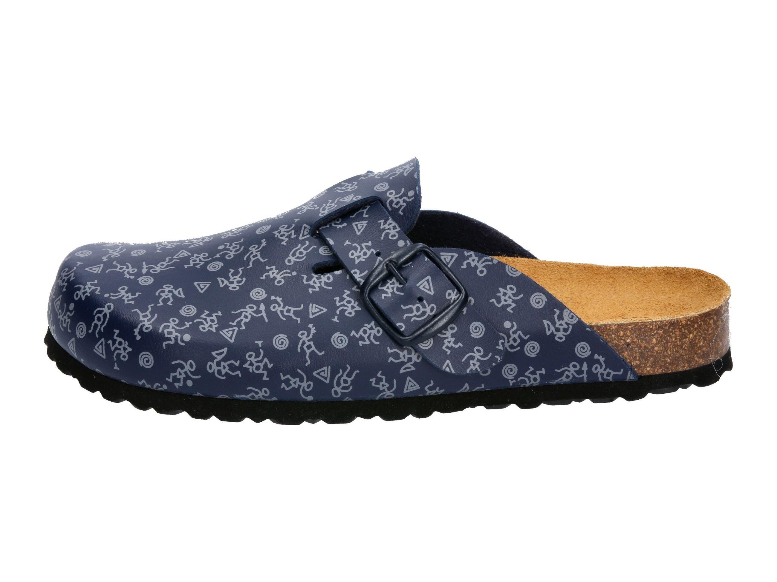 Pantolette Damen ohne LICO Bioline Clog Print 2/6