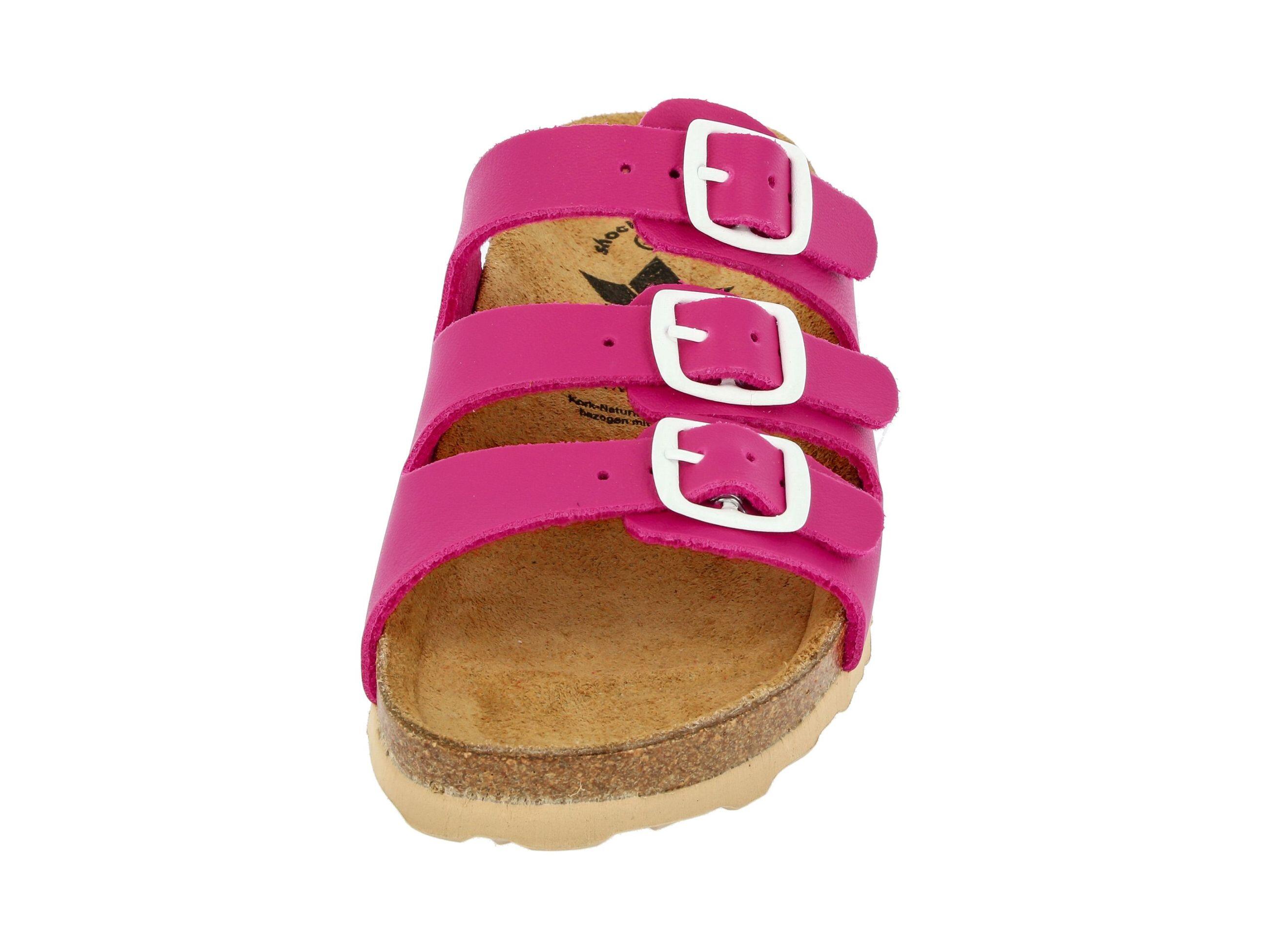 Pantolette Mädchen Schnallen LICO Bioline Kids 3/6