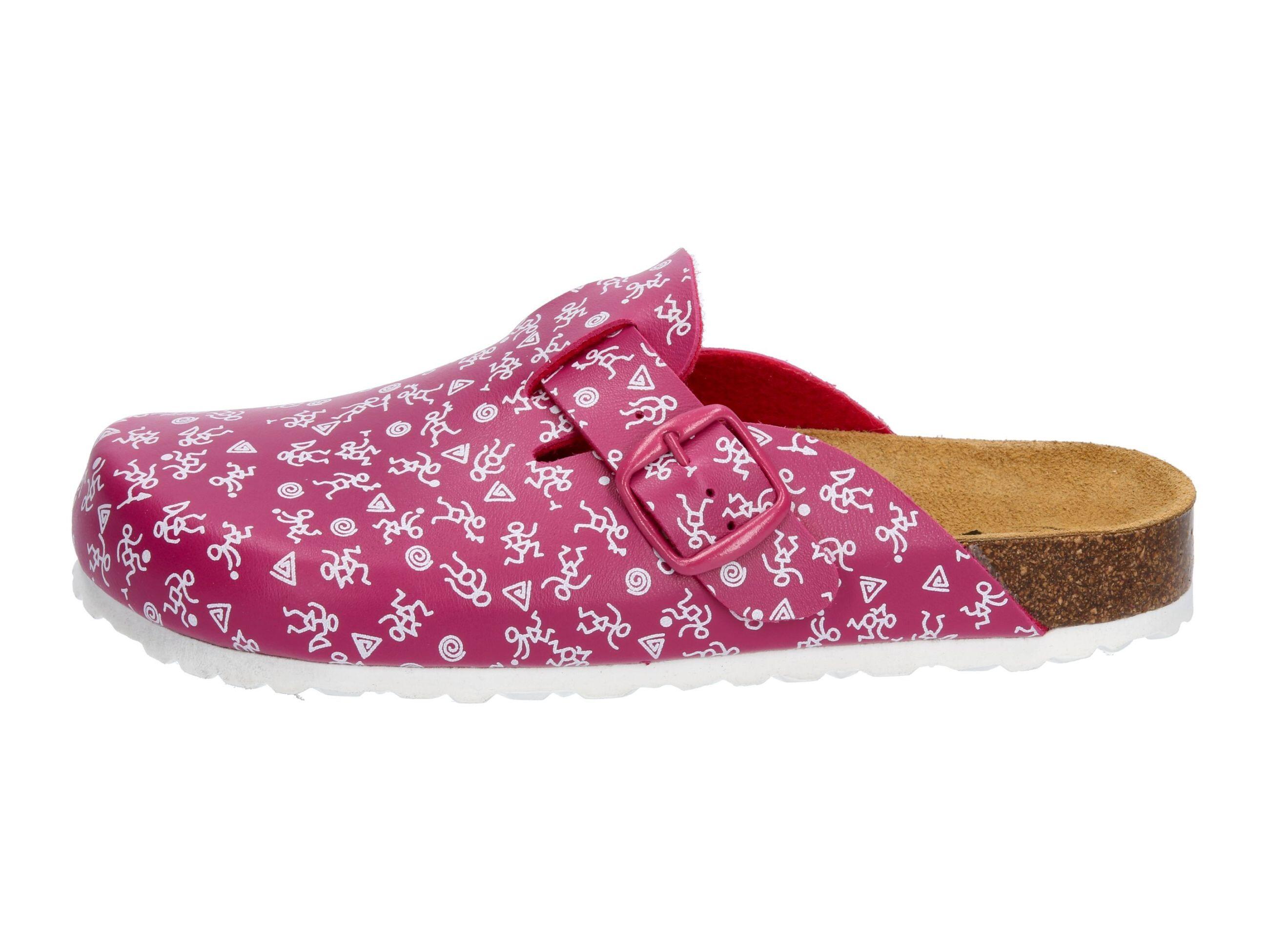 Pantolette Damen ohne LICO Bioline Clog Print 2/6