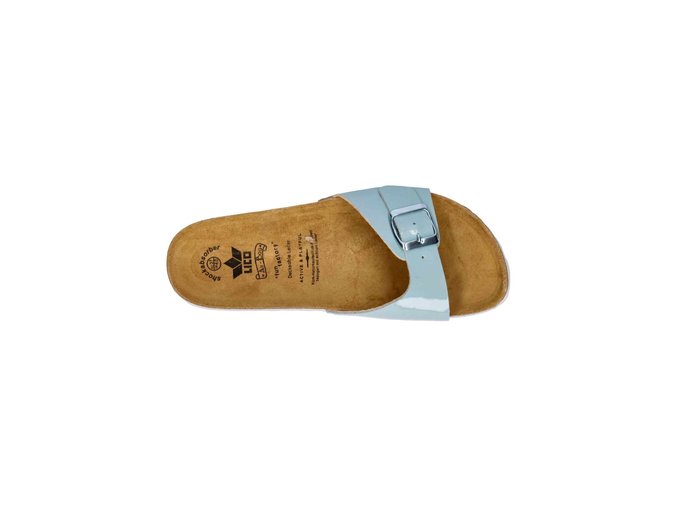Pantolette Damen Schnallen LICO Bioline Once More 5/6