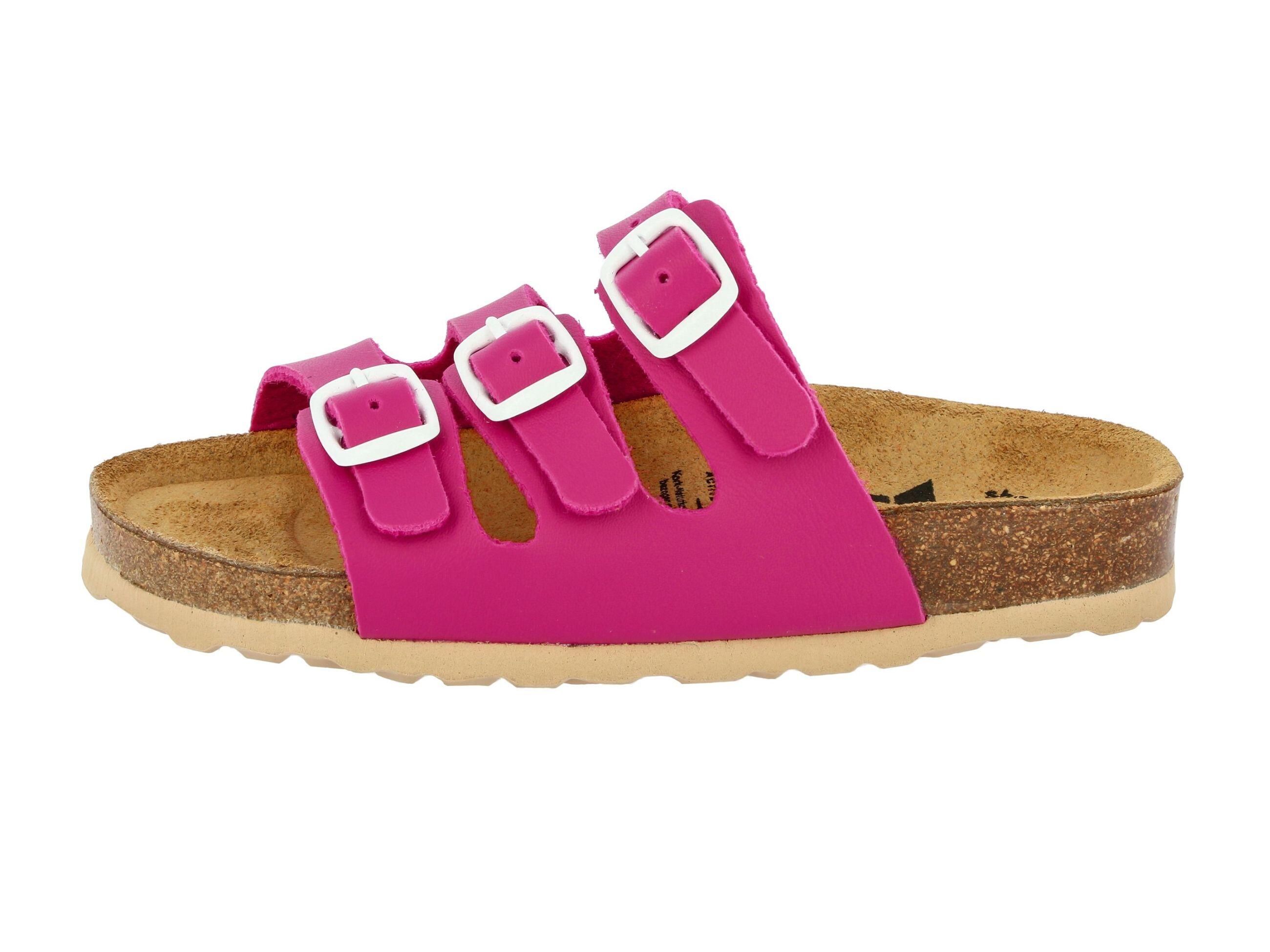 Pantolette Mädchen Schnallen LICO Bioline Kids 2/6