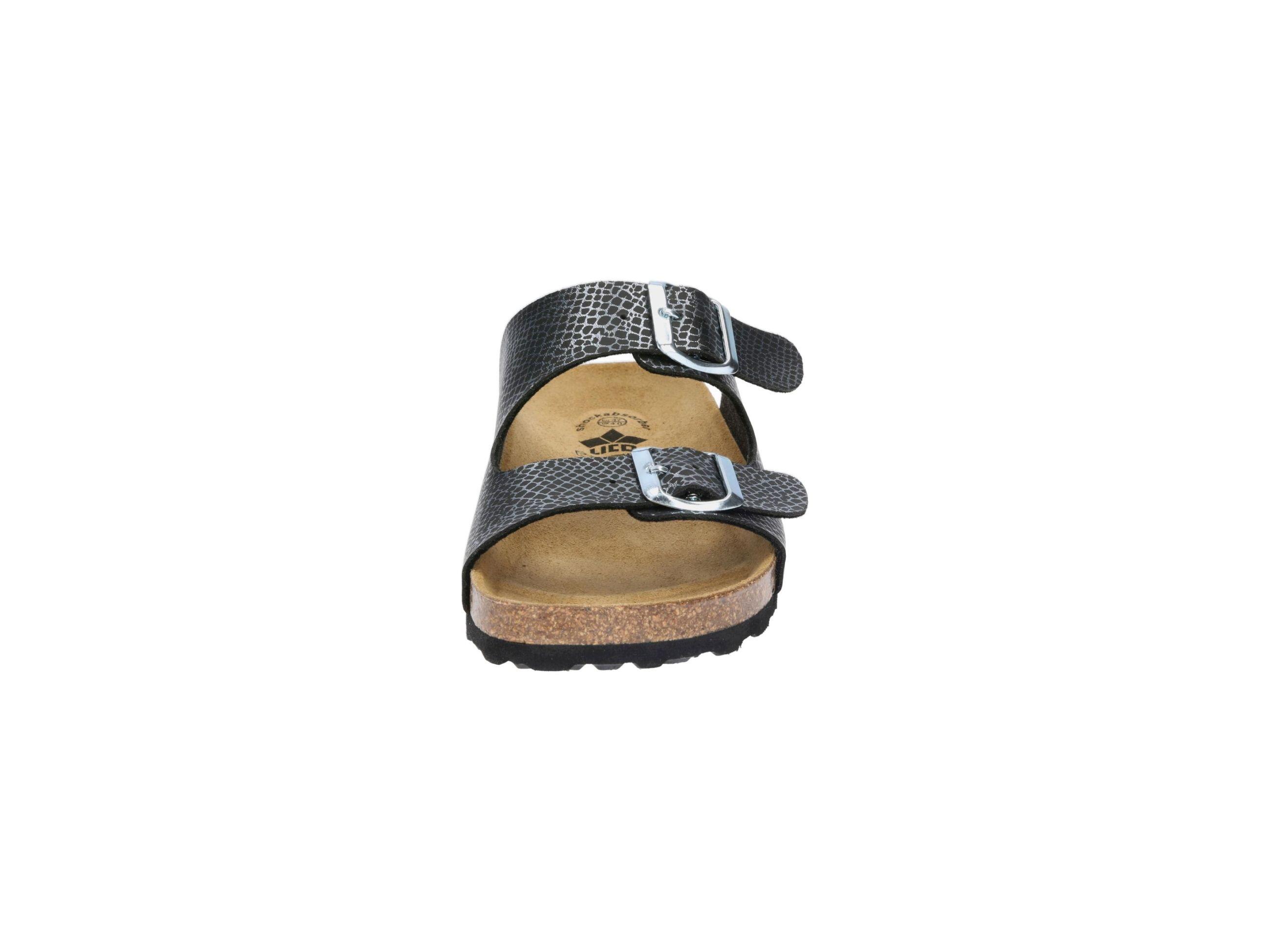 Mule Boucles Femmes LICO Bioline Platino 3/6