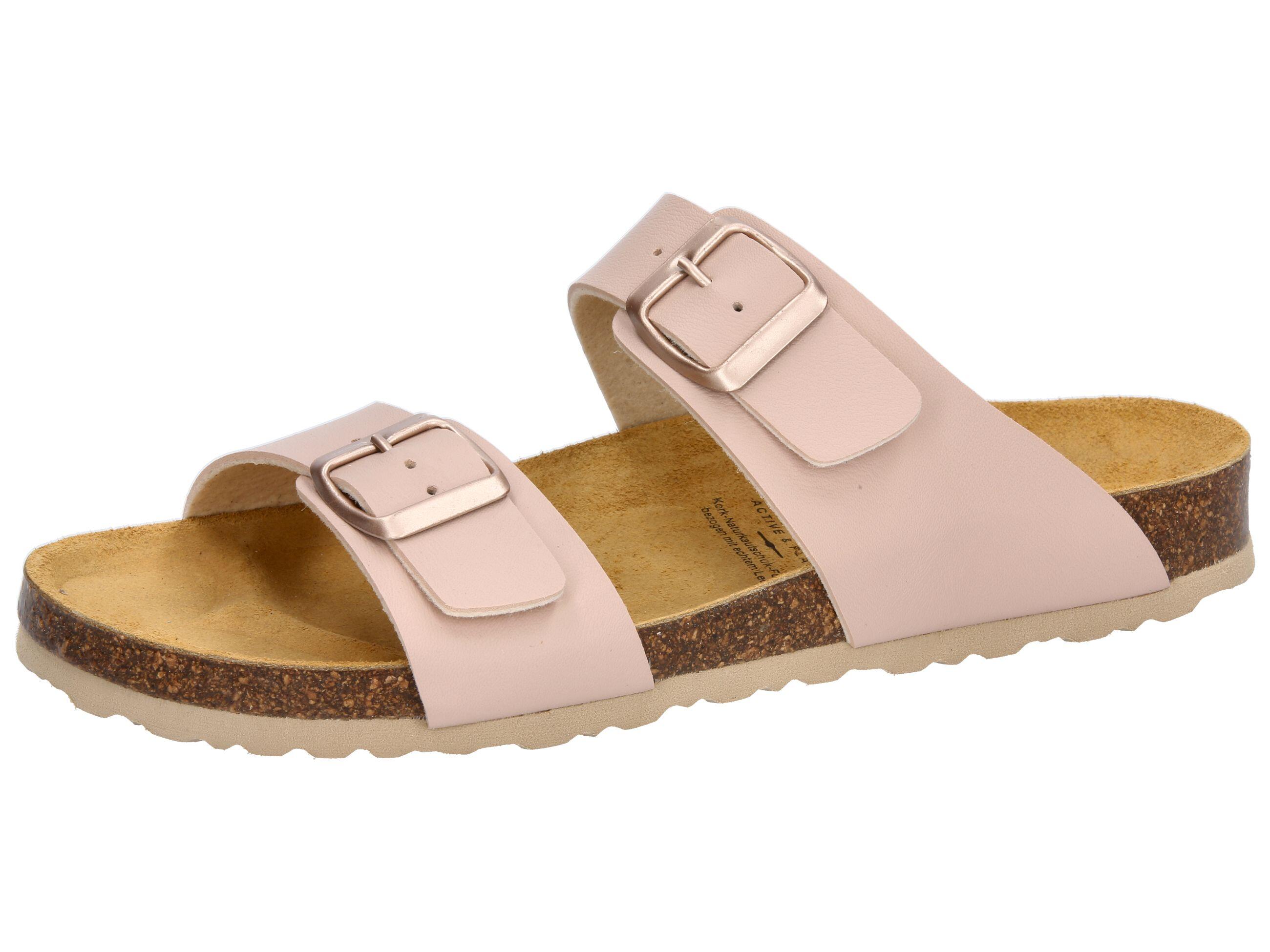 LICO Bioline Mera LICO Women's Mule pink synthetic adjustable buckle