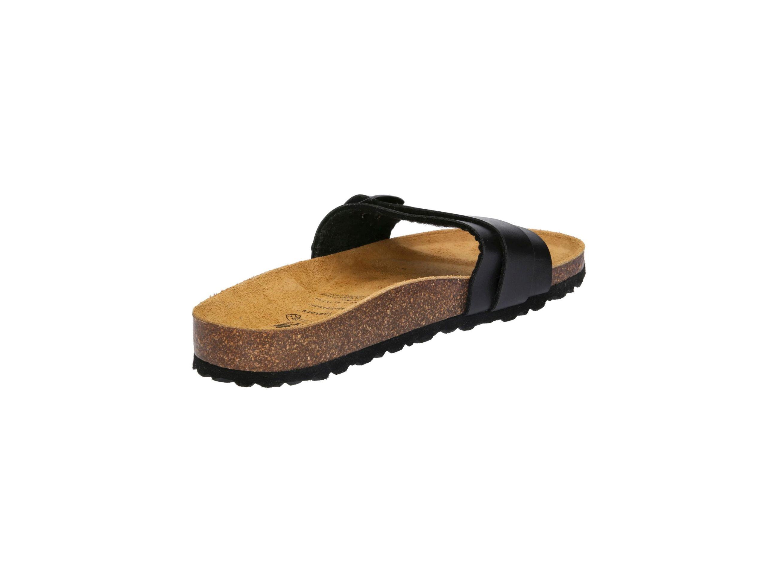 Pantolette Damen Schnallen LICO Bioline Solveig 4/6