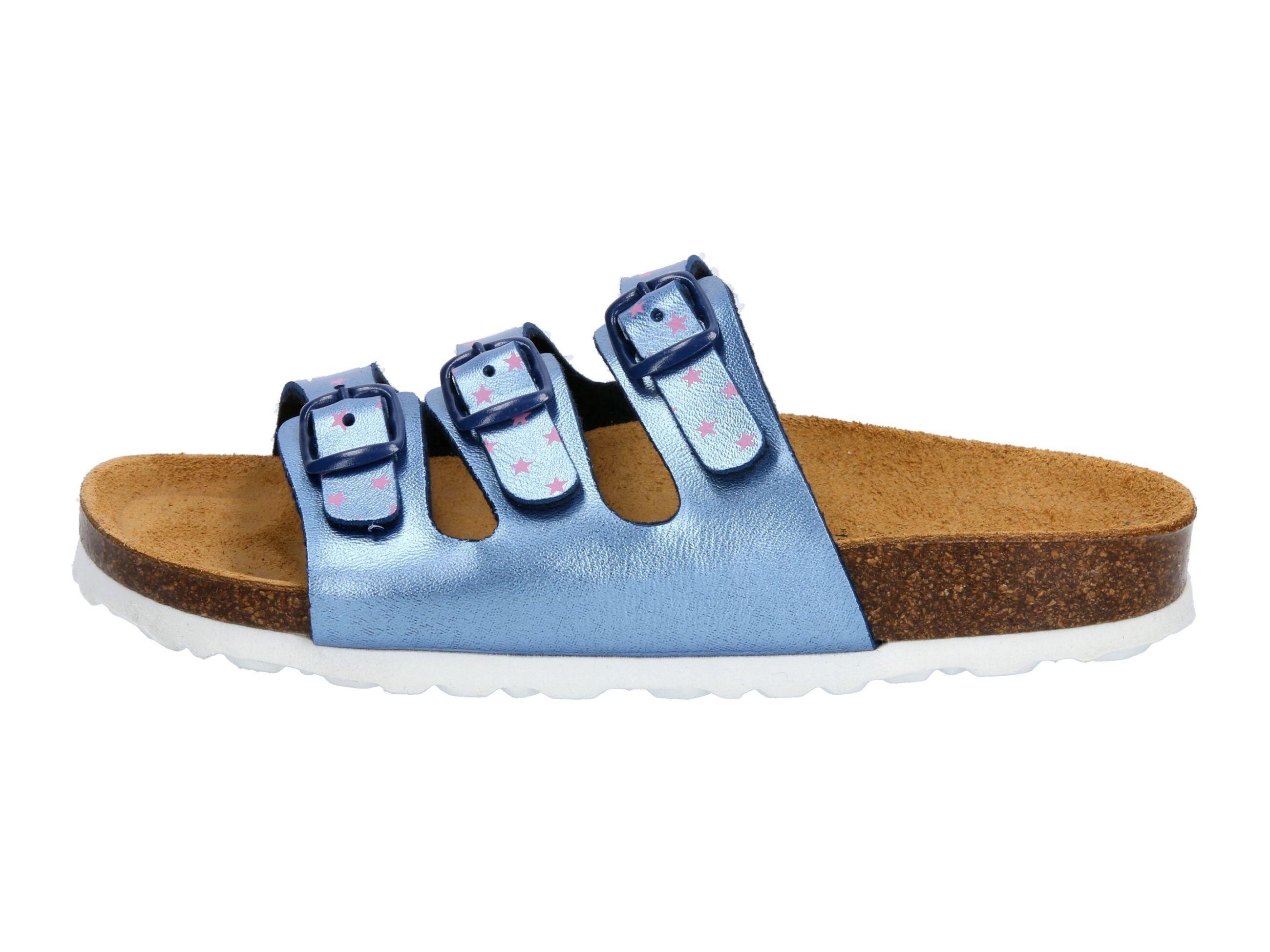 Pantolette Mädchen Schnallen LICO Bioline Star 2/6