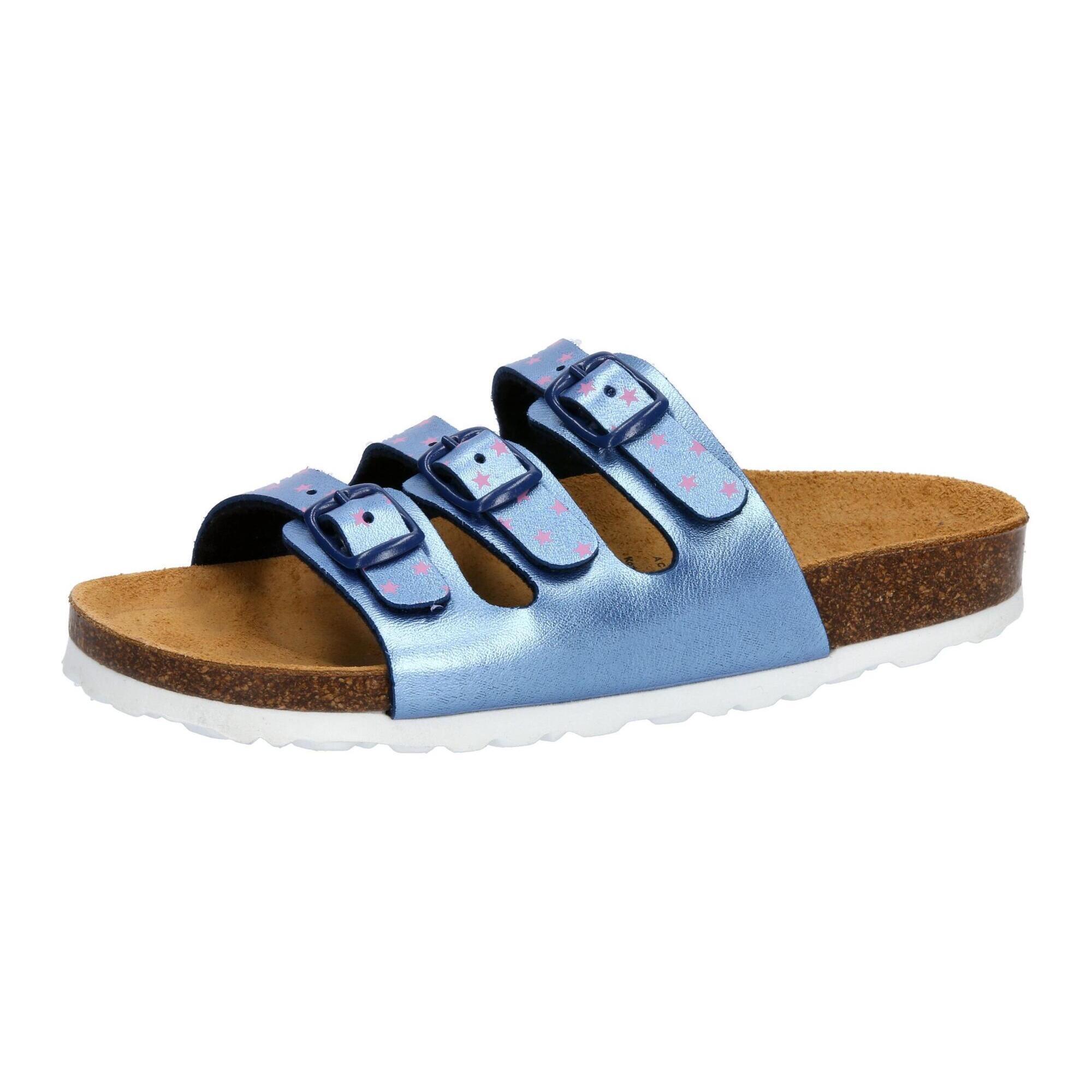 Lico - Mule Boucles Filles Lico Bioline Star - Sandales - Bleu - 31 - Decathlon