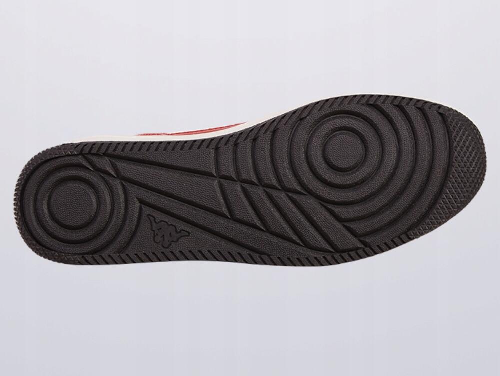 BUTY sportowe KAPPA ALID 243393-1020 sneakersy czerwone białe 37 6/7
