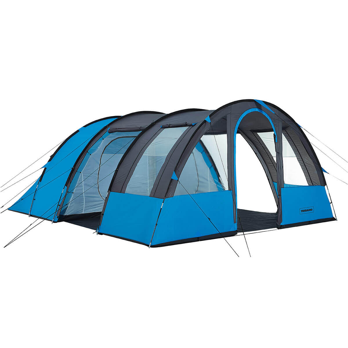 Trigano - Tente Camping 6 Places Ontario 6 Trigano - Tente - Bleu - 6 Places - Decathlon