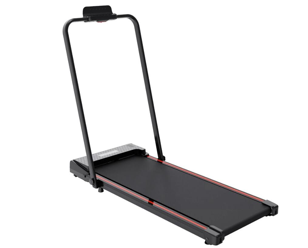 CITYSPORTS Opvouwbaar Loopband, CITYSPORTS ZX2 1400W Motor, 1-12 km/h, Zwart met Rood