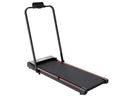 Klappbares Laufband, CITYSPORTS ZX2 1400W Motor, 1-6 km/h, Schwarz mit Rot