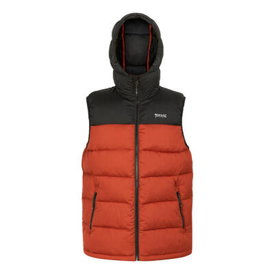 Gilet Imbottito Pesante Senza Maniche Uomo Regatta Nevado Cenere Rame Bruciato