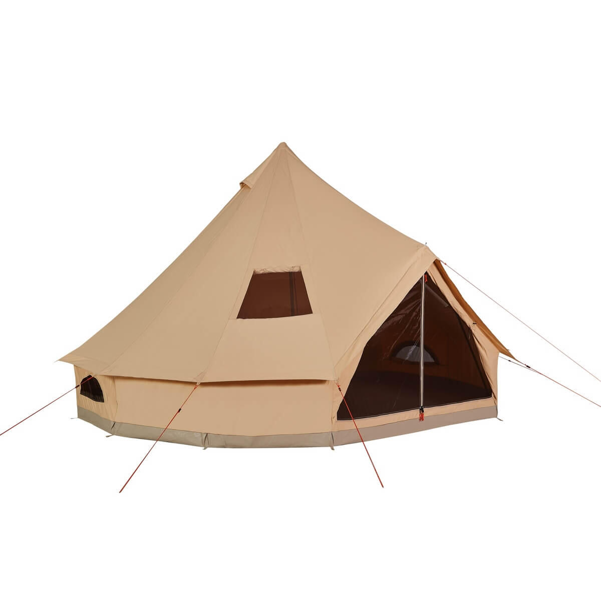 Tente tipi camping coton GOBI 8 - TRIGANO 3/7