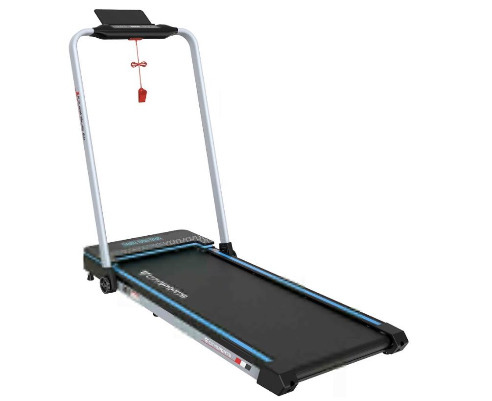 ZCMHAXJ Tapis Roulant Pieghevole, Capacità 136 Kg, Display LED, 3.0 HP