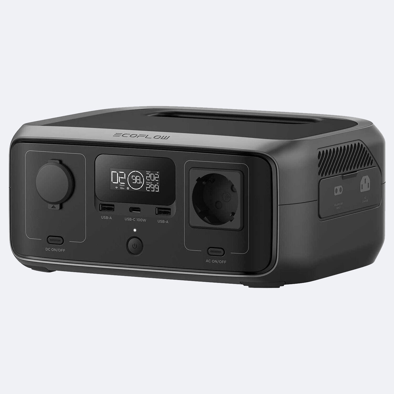 Ecoflow - Batterie Portable Ecoflow River 3 Ups  - Randonnée Van Life River 2 - 245wh - Batterie - Noir - Taille Unique - Decathlon