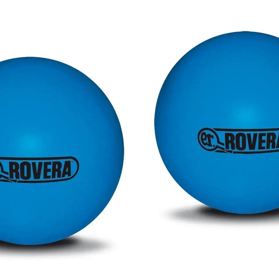 Soft Toning Balls Pair – 1 kg Each – Pilates Strength – Blue