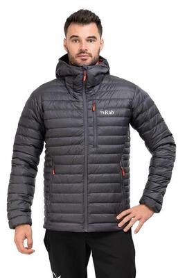 Giacca piumino uomo Rab Microlight Alpine grigio L