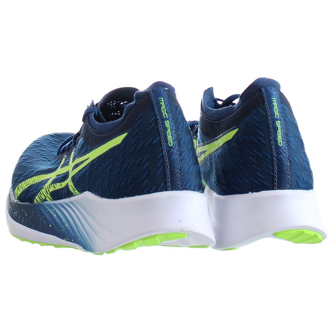 Asics Magic Speed Mens Blue Trainers 5/7