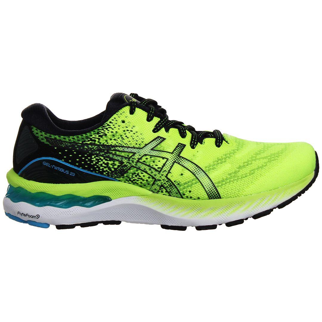 Asics Gel-Nimbus 23 Mens Green Running Trainers 2/5