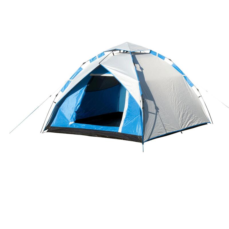 High Peak Allorca Abri De Plage Bleu Clair/bleu 240 X 125 X 140 C