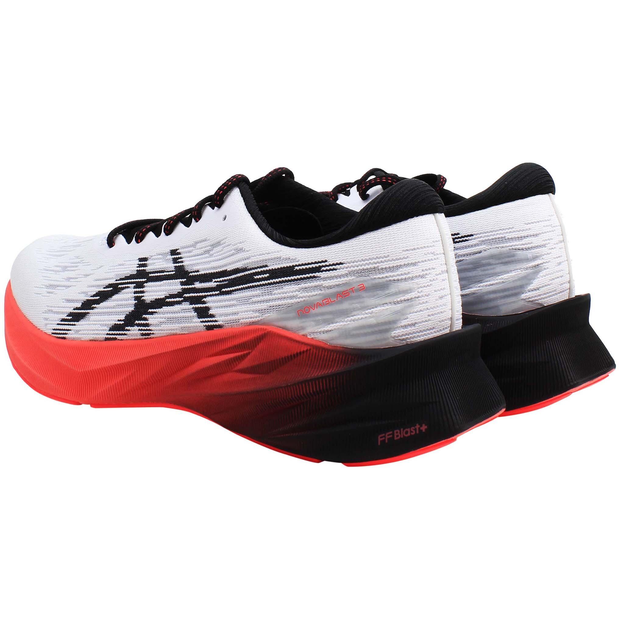 Asics Novablast 3 Mens White Running Shoes | Decathlon