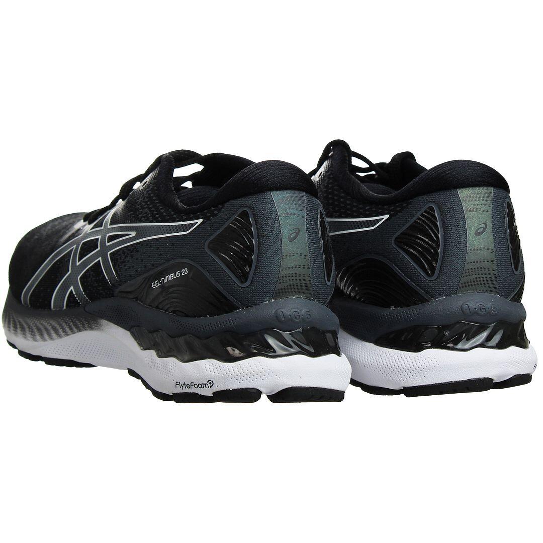 Asics Gel-Nimbus 23 Mens Black Running Trainers 3/5