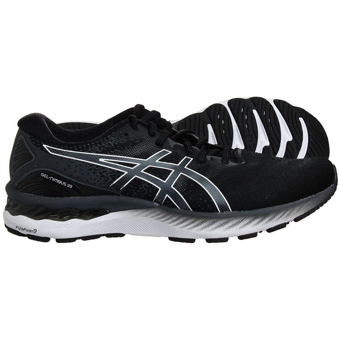 Asics Gel-Nimbus 23 Mens Black Running Trainers 4/5