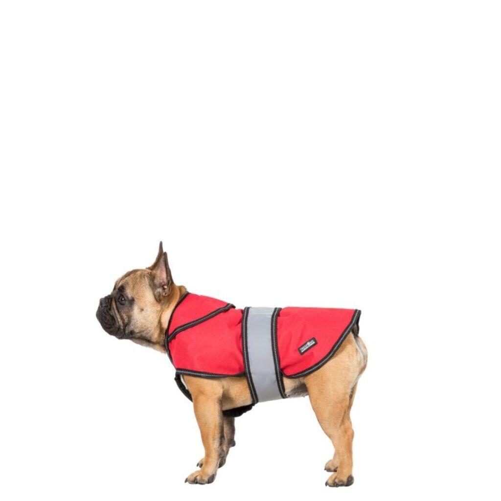 TRESPAWS Waterproof Dog Jacket Coat Red 2 in 1 with Inner Fleece Duke