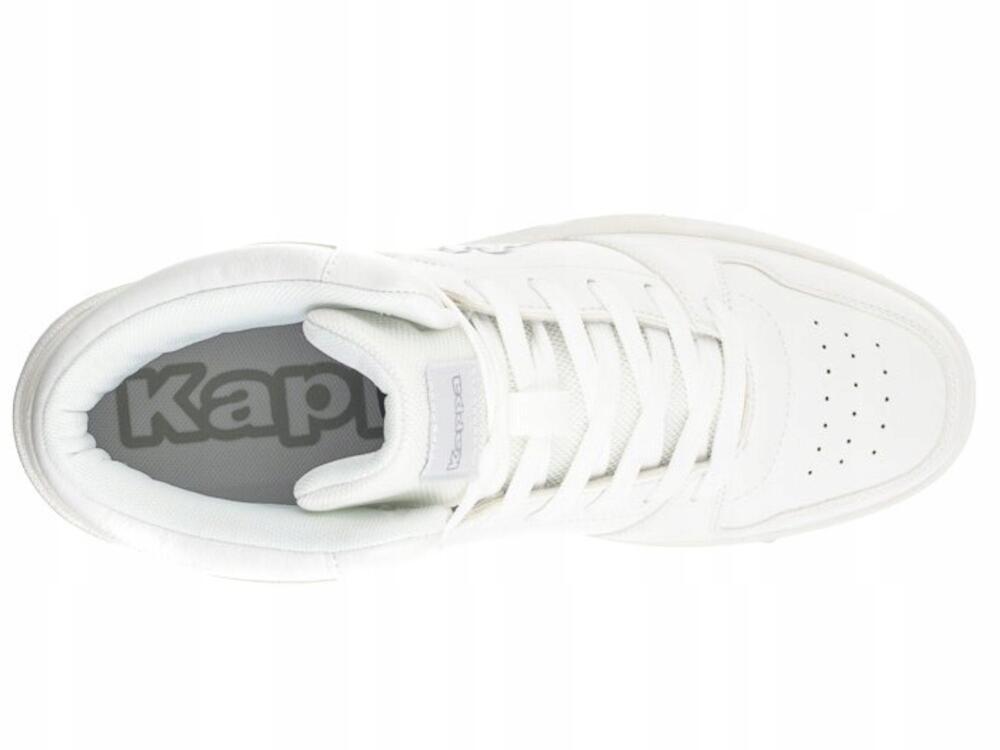 BUTY sportowe KAPPA CODA MID 243406OC-1010 wysokie białe uniseks 37 7/7