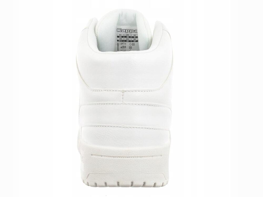 BUTY sportowe KAPPA CODA MID 243406OC-1010 wysokie białe uniseks 37 6/7