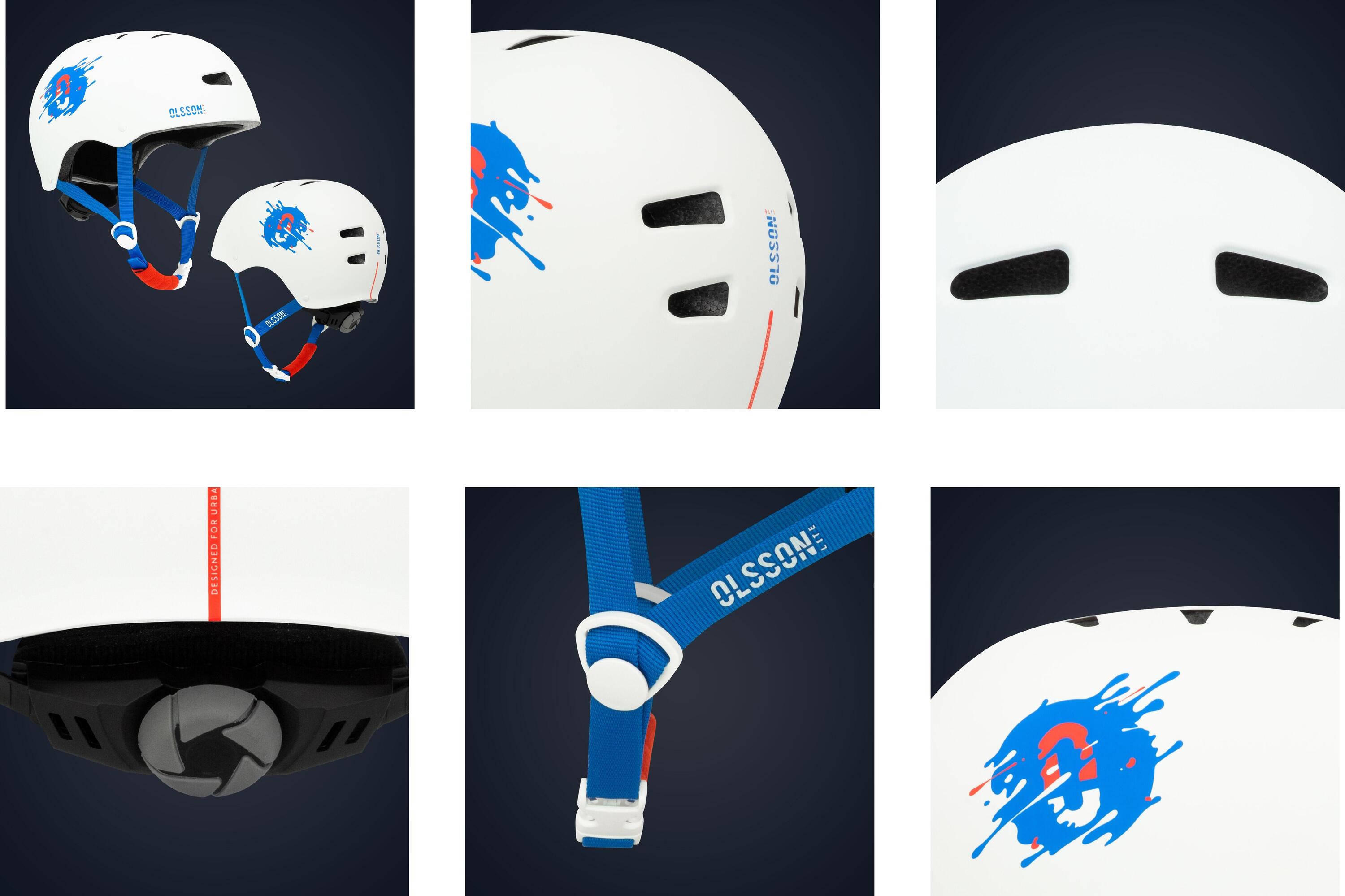 Patins en ligne OLSSON KIT complet HALLEY S : Patins + Casque + Protections 2/7
