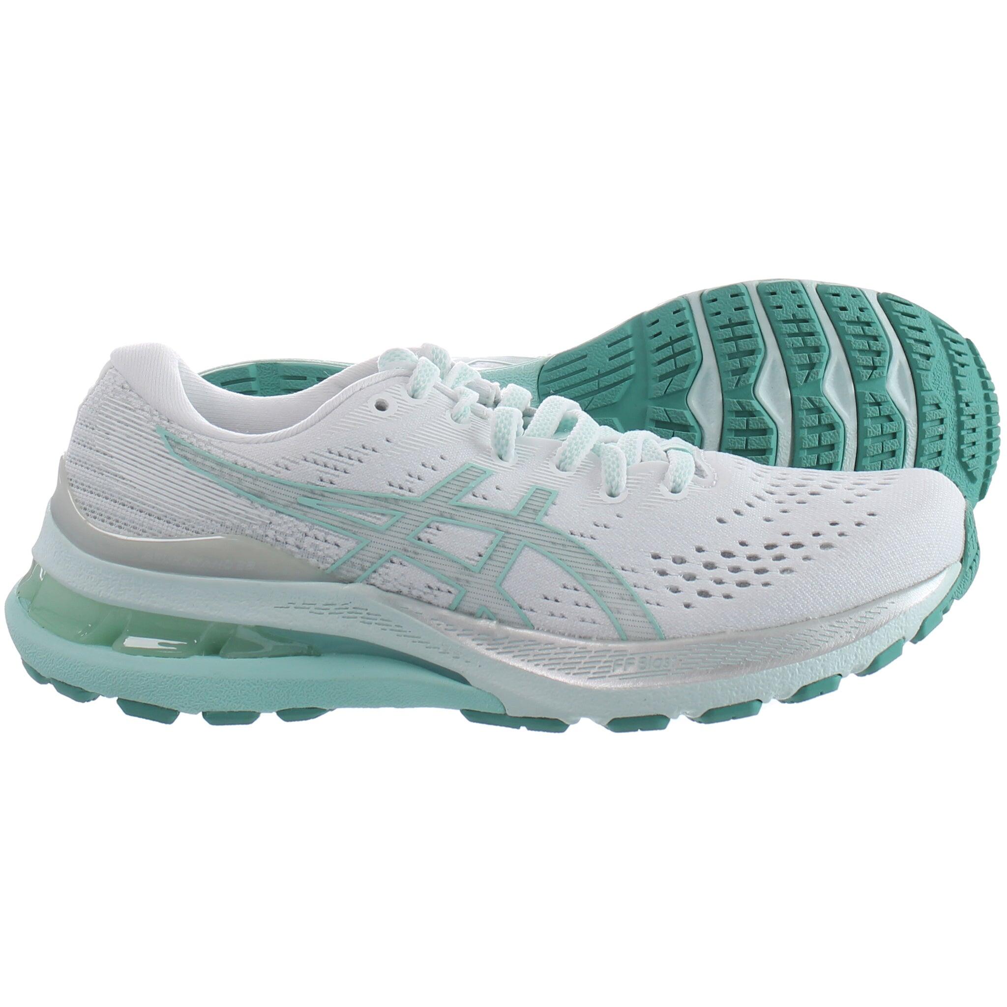 Asics Gel-Kayano 28 Womens White Trainers | Decathlon