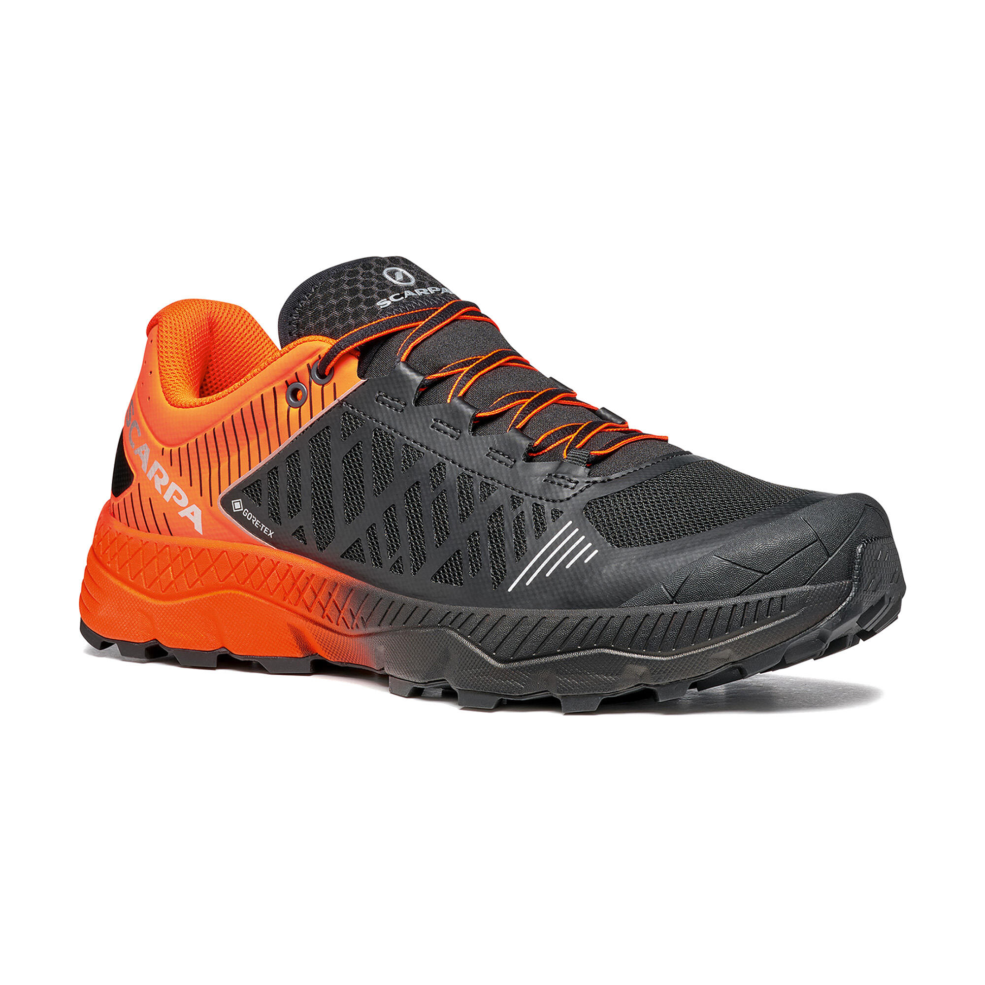 Scarpa - Chaussures De Course Homme Scarpa Spin Ultra Gtx - Chaussures De Sport - Orange - 45,5 - Decathlon