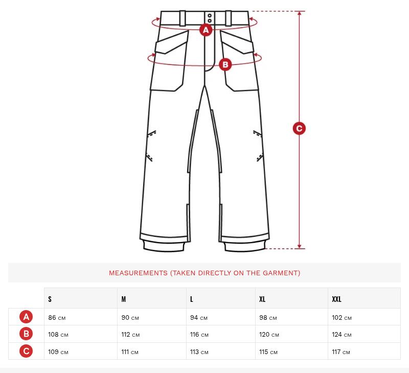 Calças de snowboard premium para homem Desportos de inverno SRX Champery Beige 7/7